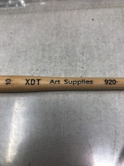 Lot of 10 XDT#920 Mop Round Tip Art Brush #12 Set Black Goat Acrylic Watercolor