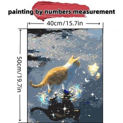 Paint by Numbers Kit for Adults Beginner, Kitten Paint by Number Kits Canvas …