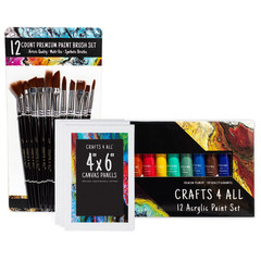 Acrylic Paint Set for Adults and Kids Pack of 2