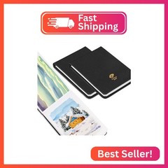 Paul Rubens 2 Pack Watercolor Paper, 100% Cotton Hot Press Watercolor Journal 3.
