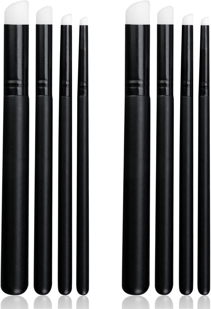 8 Pack Miniature Painting Dry Brush Set Hobby Detail Blending Brushes