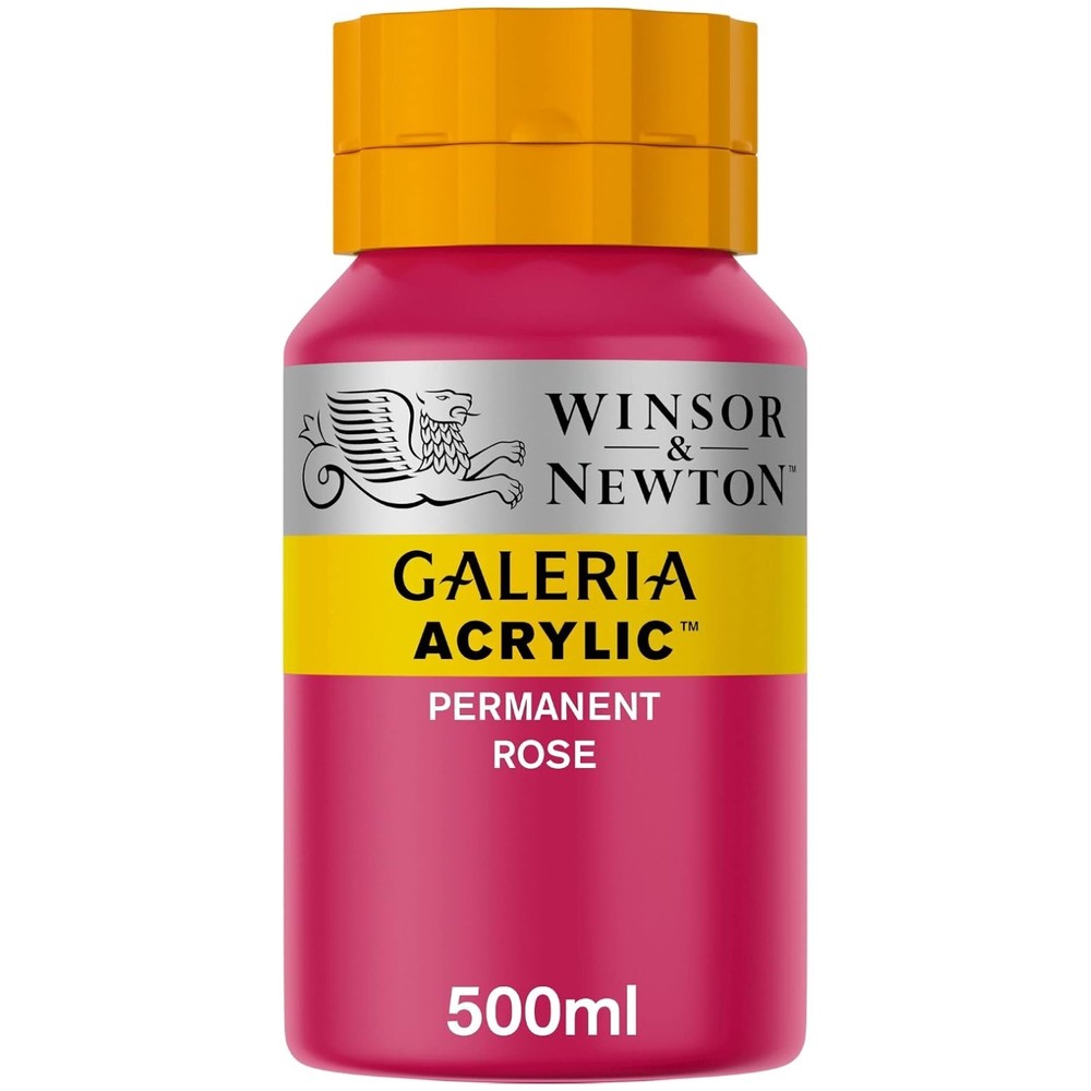 High Pigment Strength Acrylic Paint – Permanent Rose