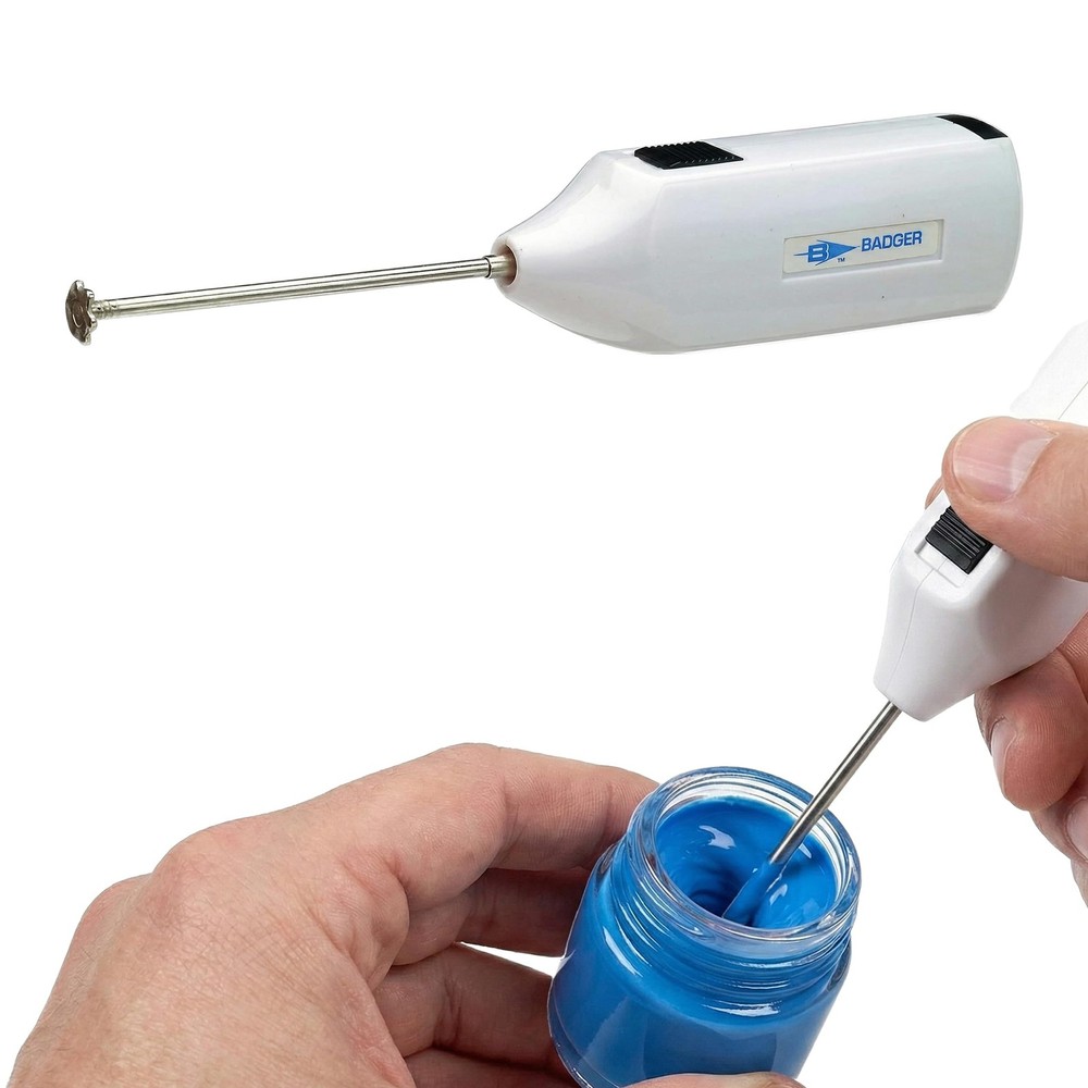 Wargames Delivered – Badger Air-Brush Co. 121 Paint Mixer, White | Compact &…