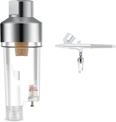 AIR Airbrush Filter In-Line Water Moisture Trap Mini Air Filter Water Oil Separa