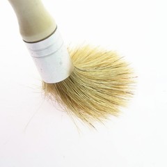 Round Bristle Brushes for Painting Crafts with Wooden Handle