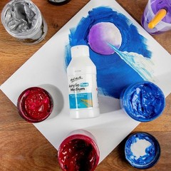 250ml Non-Toxic Acrylic Pouring Medium for Enhanced Paint Flow – Gloss Finish