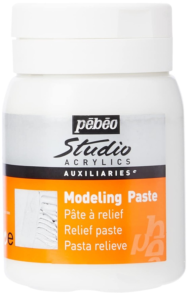 Studio Acrylics Auxiliaries Modeling Paste 500 ml