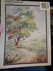 PLAID 8886 Watercolor Wonders of Nature Art Instruction The Cameo Collection