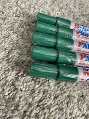 Lot Of 5 Artline 400XF EK-400XF Paint Marker 2.3mm Bullet Point NEW Seald Green