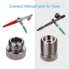 Professional 9 pcs Airbrush Kit Multi-Size Fitting Connector Set for airbrush