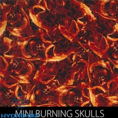 HD-FLM718 Burning Skulls Reduced (100 cm)