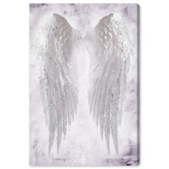 Oliver Gal Wings of Angel Amethyst Canvas Print Wall Art for Living Room, Bed…