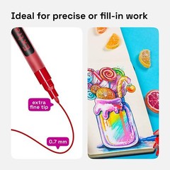 Paint Pens for Rock Painting, Stone, Ceramic, Glass, Wood, Canvas. Set of 12 …