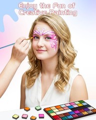 Lictin Water Based Face Paint – 36 Colors Professional Large, 36 colors