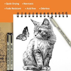 Ultra Fine 0.25mm Micro Fineliner Pen Set – Perfect for Creative Expression