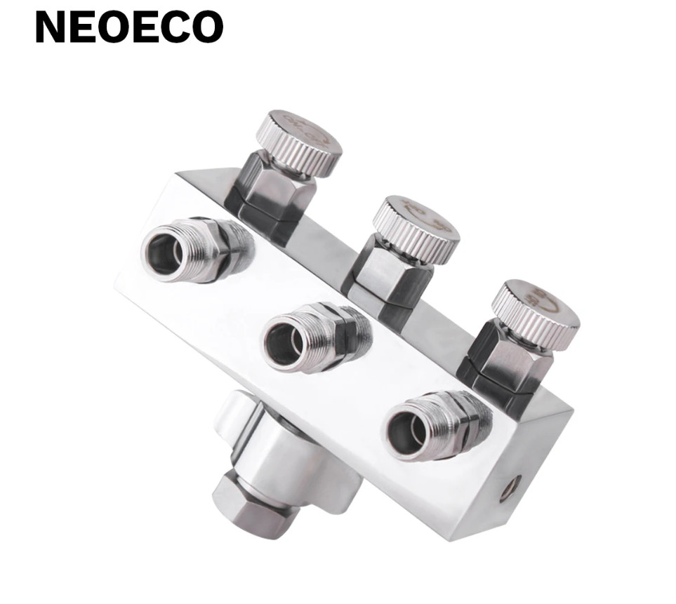 NEOECO Airbrush Hose 3 Splitter Adapter