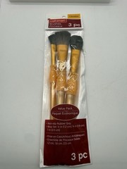 Craft Smart Paint brushes 4 packs total 14 Brushes w/rubber grip All sizes NEW