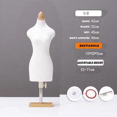 Mini Mannequin Doll Dress Form Tailor Dressmaker Sewing DIY Dollhouse Miniature