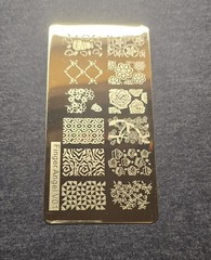 Finger Angel V01 Nail Stamp Plate flowers Cherry Blossom Rose Tree Party Cake