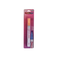 Marvy Deco Color Fine Point Paint Marker Orange 200-C-7 Permanent Ink 1PC