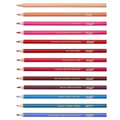 Prang Thick Core Colored Pencils, 3.3 Millimeter Cores, 7 Inch Length, Assorted