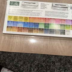 Cotman Watercolor Paint Set, Studio Set, 45 Half Pans w/ Brush “FREESHIP ⭐️