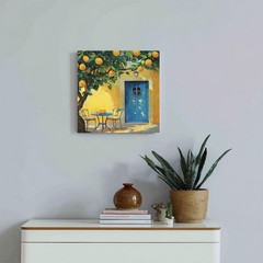 Lemon Tree Paint by Numbers Kit for Adults with Frame and Easel, Lemon Framed…