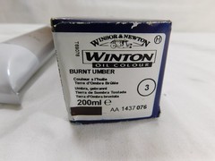 Winsor & Newton Winton Oil Color, 6.75 Ounce Tube, Burnt Umber
