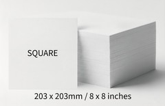 20 x 8 x 8″ Watercolour Paper/Card Sheets High White 300gsm JLH211