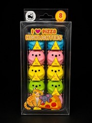 Kitty Cat Pastel Highlighters 10 Pack Cute Stationery Set