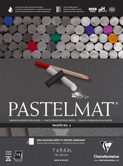 Pastelmat Glued Pad – Palette No. 6 – (7 X 9 1/2 Inches) 18 X 24 Cm – 360G – 12