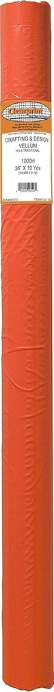 Clearprint 36″ x 10 Yards 1000H Design Vellum Roll, 16 lb., 100% Cotton, 1 Each