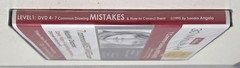 7 Common Drawing Mistakes Level 1 by Sandra Angelo (DVD, 1995) NEW & SEALED