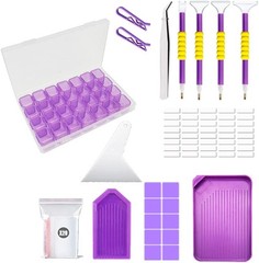 KTCLCATF 46PCS DIY Diamond 7 inches x 7 (17.78 cm x 17.78 cm),