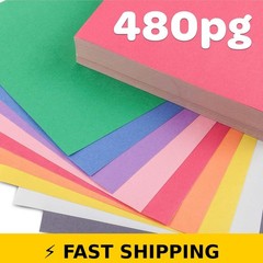 Crayola Construction Paper Bulk Pack – 480 Sheets, 10 Colors, 9×12