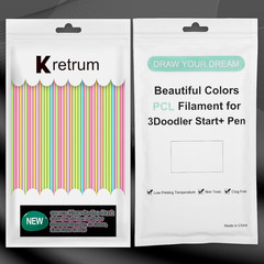 Glow in the Dark 3D Doodler Pen Refills for 3Doodler Start+ 3D Pen 2.5Mm PCL Fil