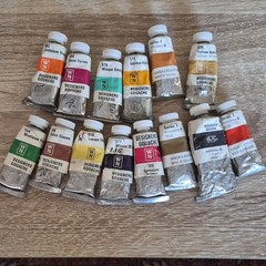 Collectible/Vintage Winsor & Newton Designers Gouache Paint Tube Lot