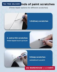 G1W/WA140X Iridescent/White Pearl Tricoat Touch Up Paint Kit Compatible with Che