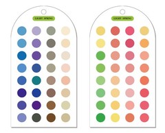 Ultimate 12 Season Color Analysis Template Cards (Set of 2),Portable Color Ma…