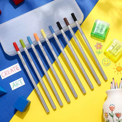 Underglaze Pencil Kit for Ceramics and Pottery Includes Sharpener and Case Fine