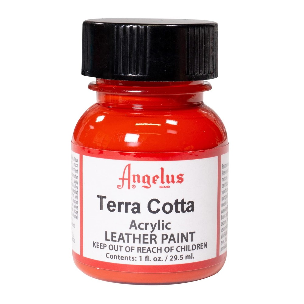 Terra Cotta Red Leather Paint 1 Fl Oz Non Toxic Easy Clean Perfect For Boots …