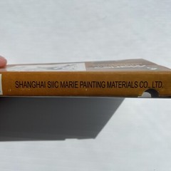 Marie’s Chinese Painting Colours Original Box 12 Colors Partially Used