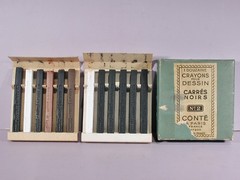 Vintage Conte a Paris Crayons No. 2 / No. 200 : 12 pieces unused