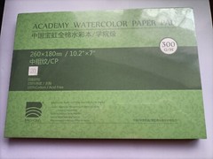 Baohong Academy watercolour paper pad block 100% cotton 300gsm Cold Pressed