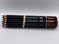 (20) REDDISH BROWN 039 – Soucolor Colored Pencils – 4.0 mm Soft Core