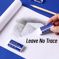 1/10/30Pcs 2B Eraser Clean and Mess Free Student Exam Office Sketch Soft Eraser