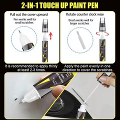 XNA Serenity White Pearl(W6H) for Hyundai Touch Up Paint, Car Scratch Remover fo