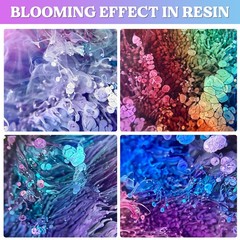 48pcs Alcohol Ink Set – Vibrant Colors for Epoxy Resin Art, Tumblers – 0.35