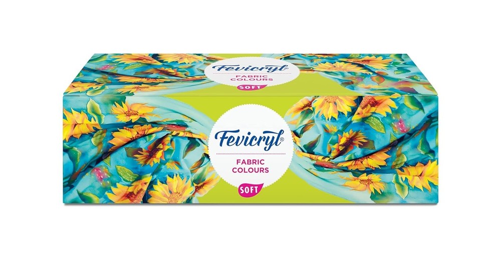 Pidilite Fevicryl Fabric Colour Kit-20ml for Fabric Painting (10 X 20ml, Multic)