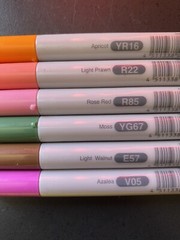 Brand New COPIC Ciao Manga Marker Set Twin Tipped Artist Markers Anime Comic